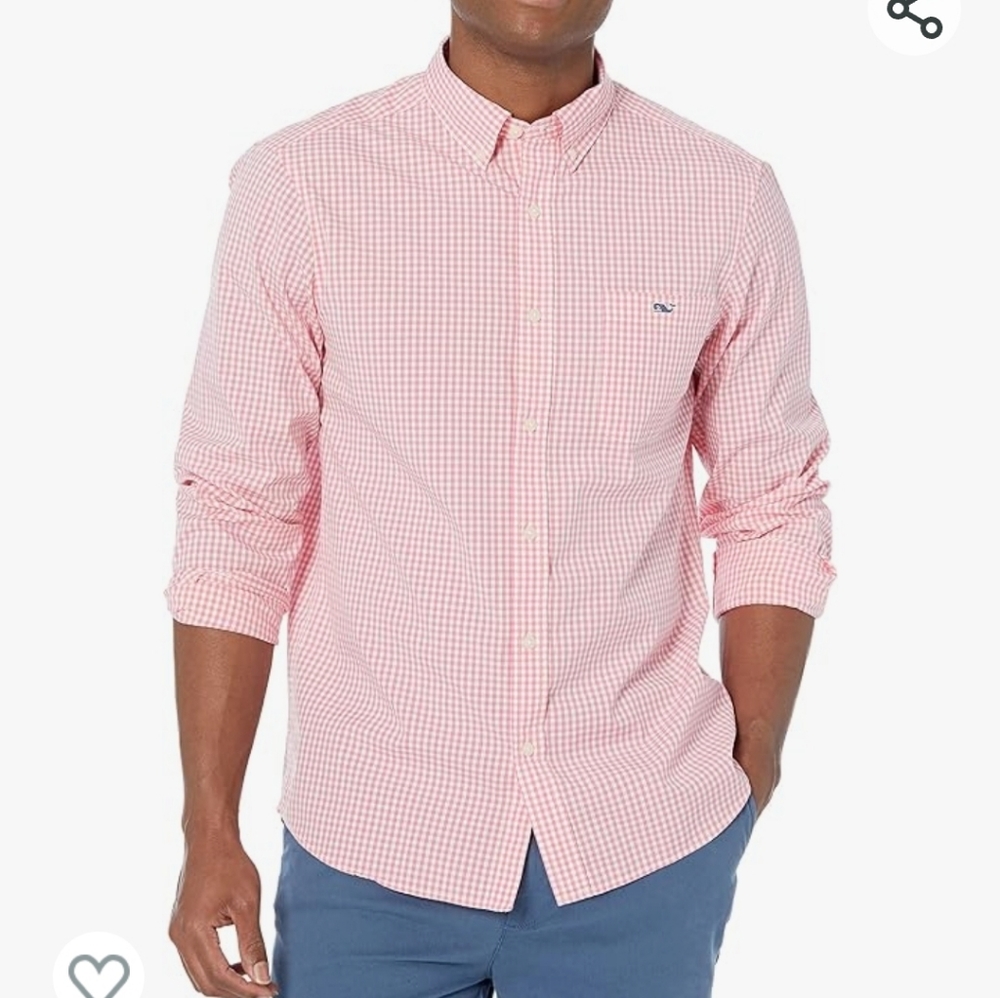 Vineyard Vines Poplin Button Down - image 1